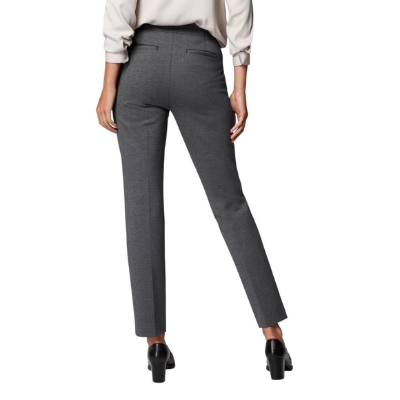 J.JILL PONTE WELT-POCKETS SLIM-LEG PANTS - Picture 4 of 5